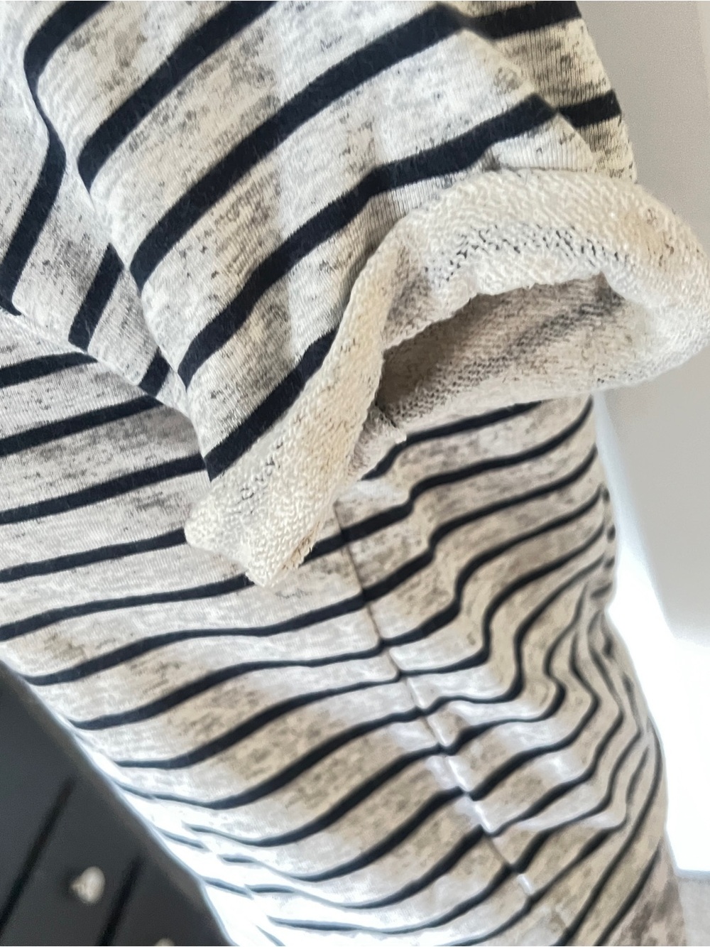 Abercrombie & Fitch Navy and White Striped teenagers/Short Sleeve Tees - Picture 7 of 10